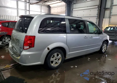 2012 Dodge Grand Caravan Sxt из США, поврежденный, VIN 2C4RDGCG1CR178538